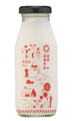 橋頭蘋果牛乳(200ml) 